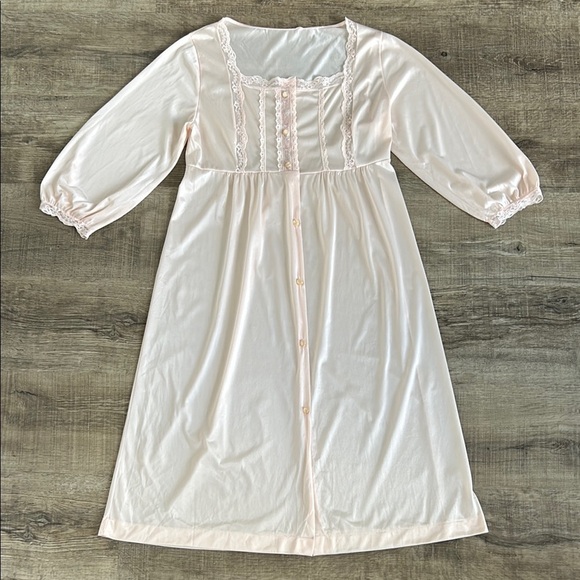 Vintage nylon nightgown size S - Picture 3 of 6